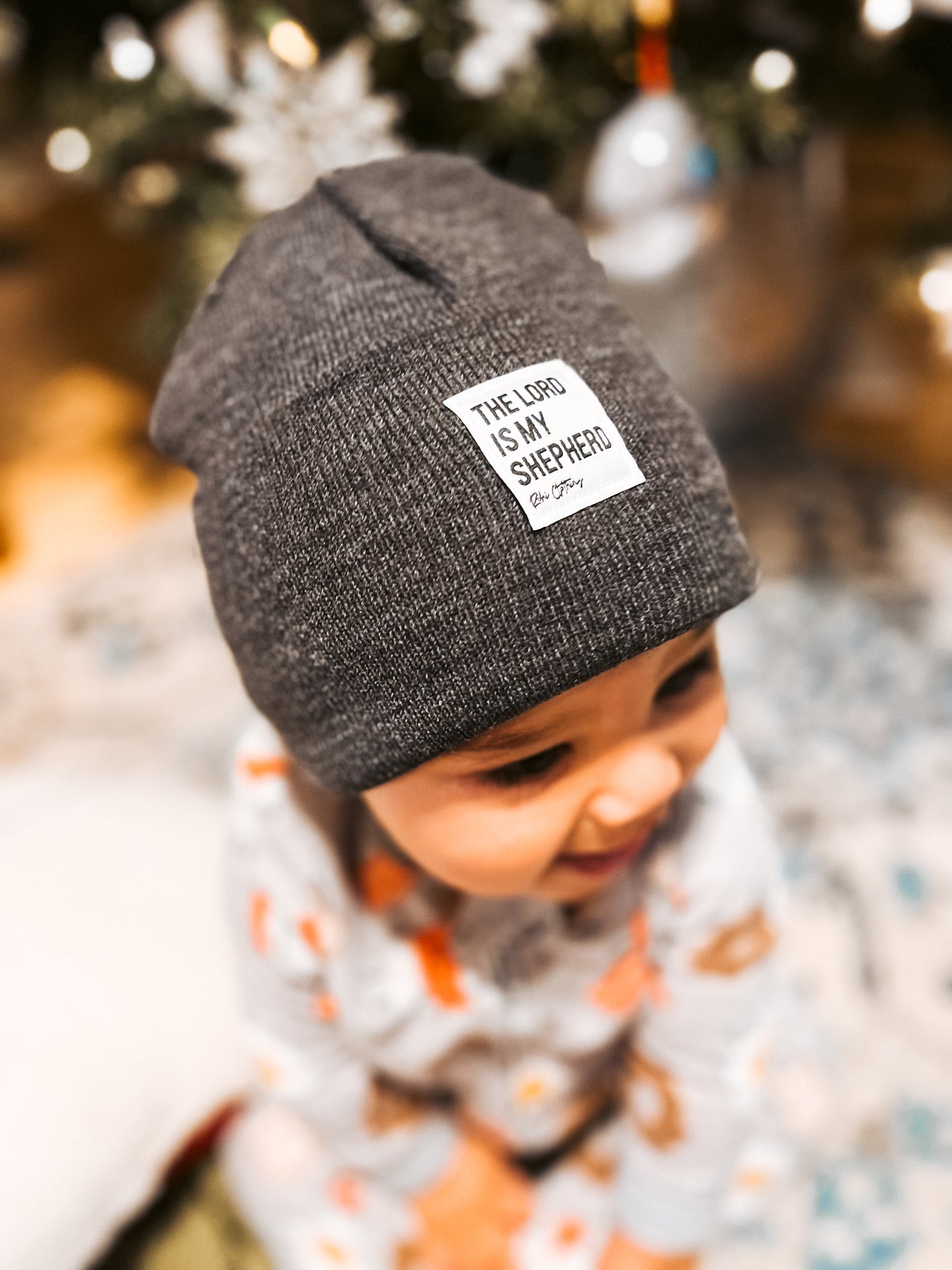 YOUTH The Lord Is My Shepherd Beanie - Gray