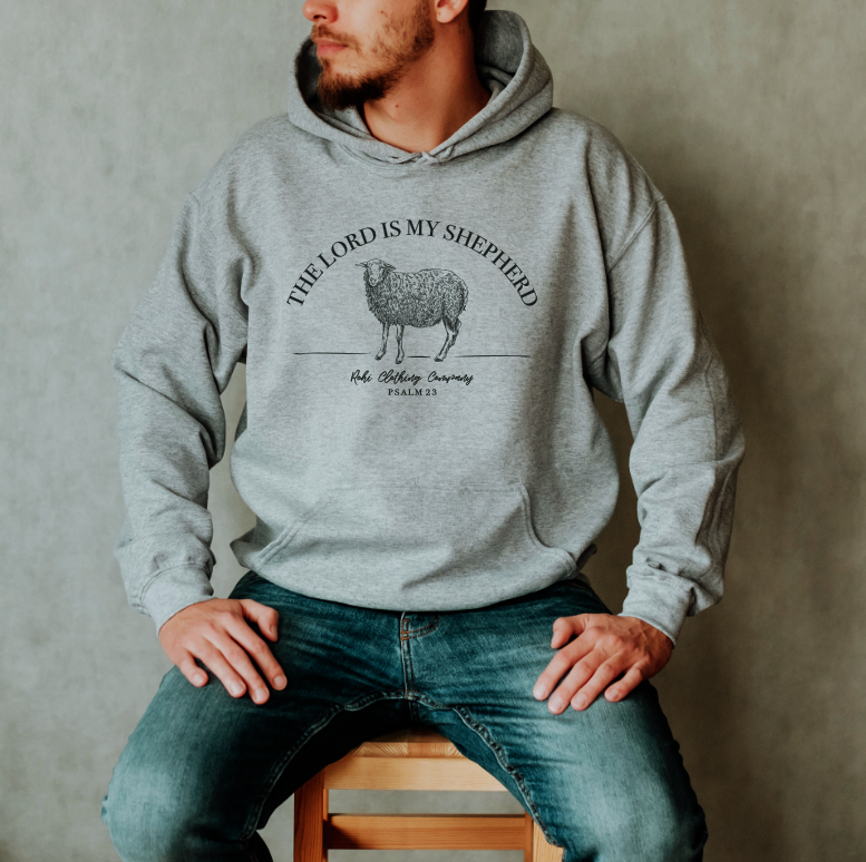 The Lord is My Shepherd Midweight Hoodie