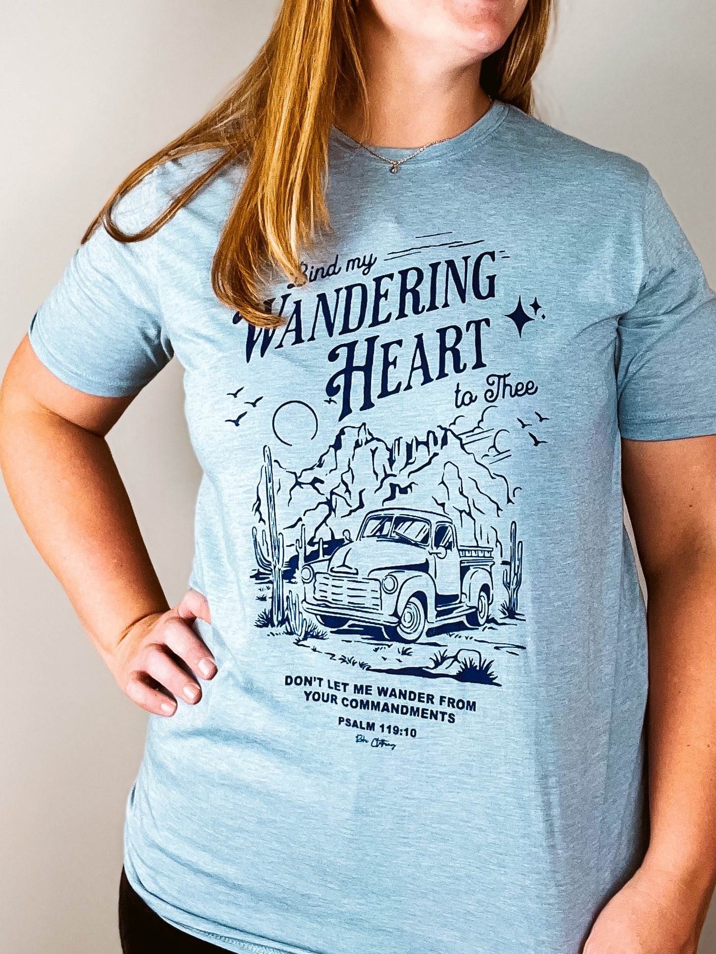 Bind My Wandering Heart Christian Graphic T-Shirt