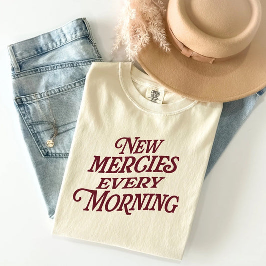 New Mercies Comfort Color Tee