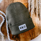 WWJD Beanie in Olive