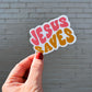 Jesus Saves Sticker