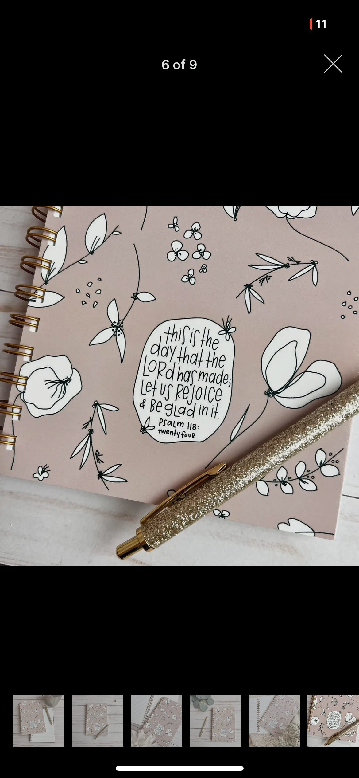 Psalm 118 Lined Journal