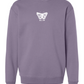 All Things Beautiful Heavyweight Crewneck in Plum