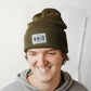 WWJD Beanie in Olive