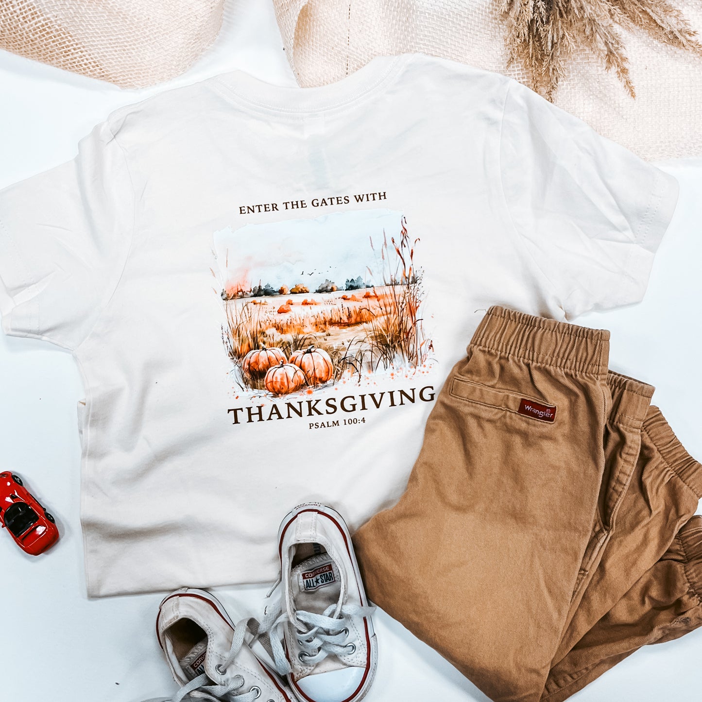 Enter the Gates with Thanksgiving Youth Tee