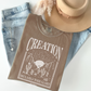 Creation Declares Your Glory Long Sleeve Tee in Espresso