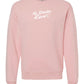 "No Greater Love" Blush Pink Crewneck