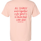 All Things For Good Tee