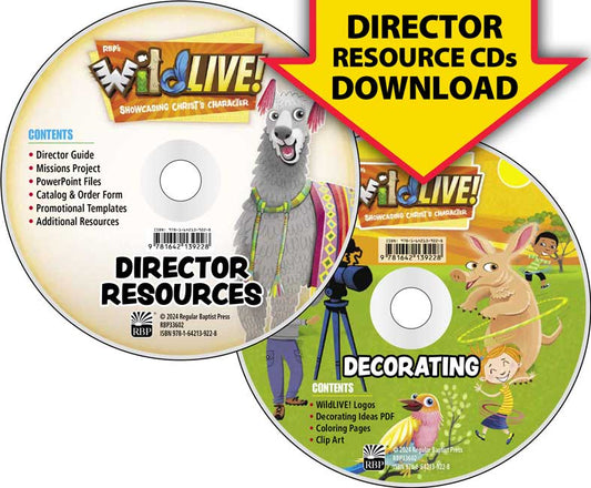 WildLIVE! Director Resources Download VBS 2024