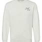 Everlasting Life Script Premium Crewneck in Oatmeal