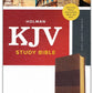 Holman KJV Study BIble (Saddle brown LeatherTouch)